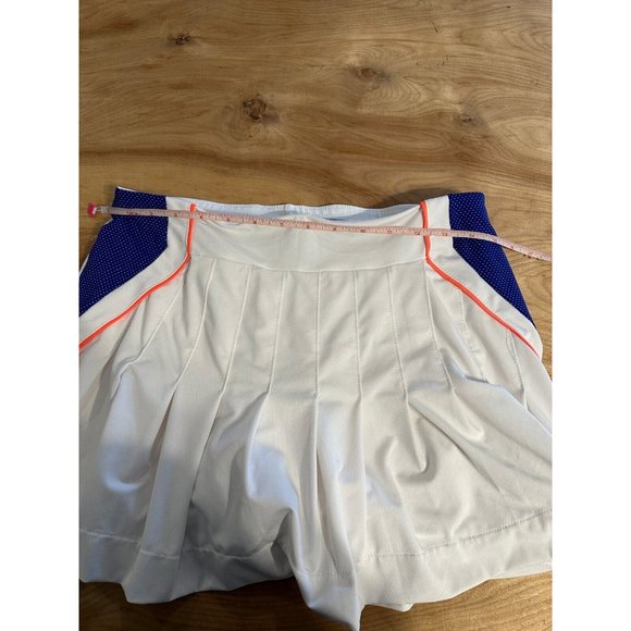 Lucky In Love Ladies Sz M Tennis Golf Pickleball skort Stretch Pull On Ruffle - Picture 7 of 8